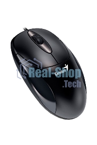 Мышь проводная Genius XScroll V3 черный, 1000 dpi, USB, кнопки - 3
