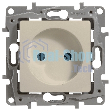 Розетка 2К винты, сл. кость ETIKA 