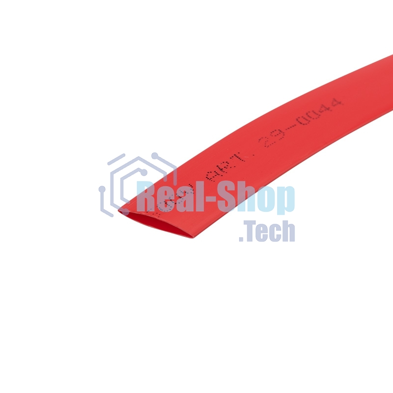 Трубка термоусаживаемая Rexant 8.0/4.0мм красн. ролик 2.44м