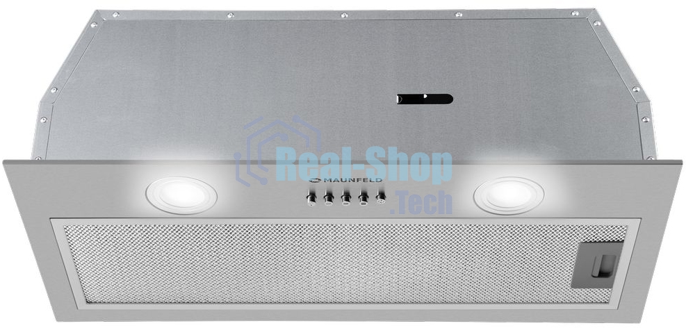 Вытяжка встраиваемая Maunfeld THAMES 601PM нержавеющая сталь, 60 см, 850 куб. м/ч, 44 дБ