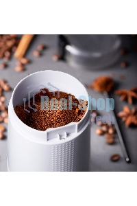 Кофемолка электрическая Galaxy Line GL 0909, белый, роторная, 200 Вт, вместимость контейнера 45 г