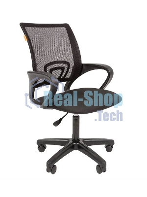 Кресло Chairman 696 TW-04 серый, ткань, 120 кг, механизм качания