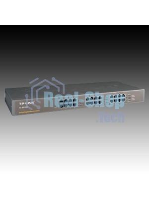 Коммутатор сетевой TP-Link SMB TL-SG1024 Коммутатор 24LAN 10/100/1000Mb/s Unmanagersd Gigabit Rackmount Switch