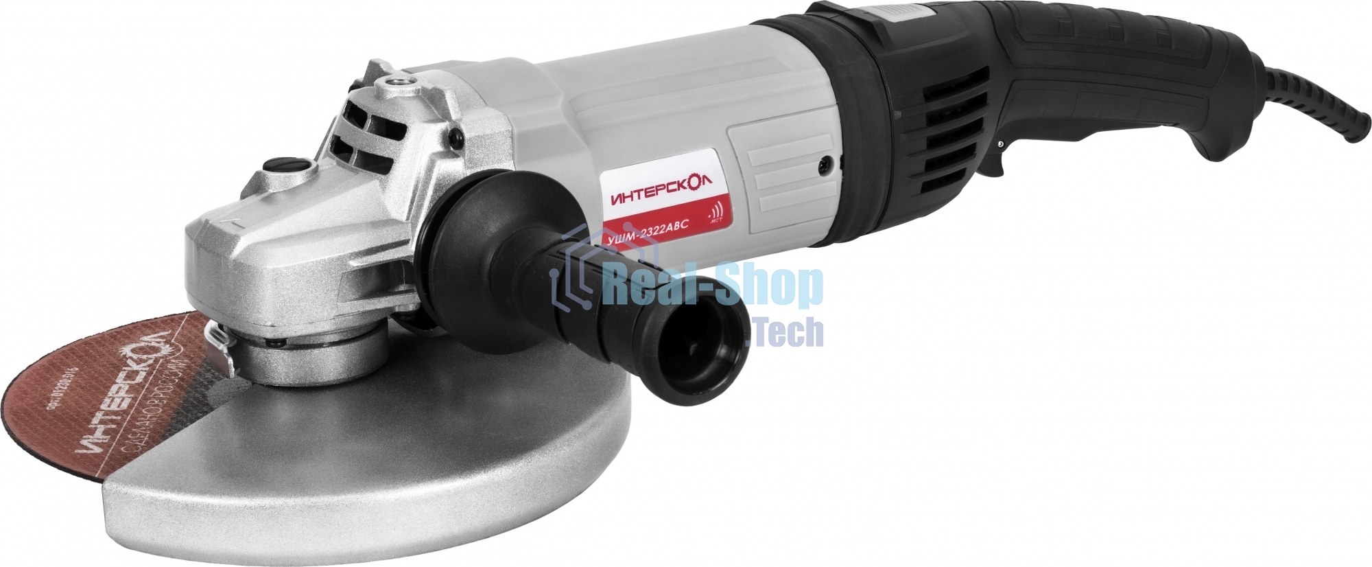 Угловая шлифовальная машина ИНТЕРСКОЛ 2322EM 4X4 KVADRO 747.1.1.70