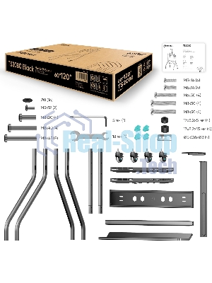 Подставка для телевизора ONKRON TS2080 черный 60