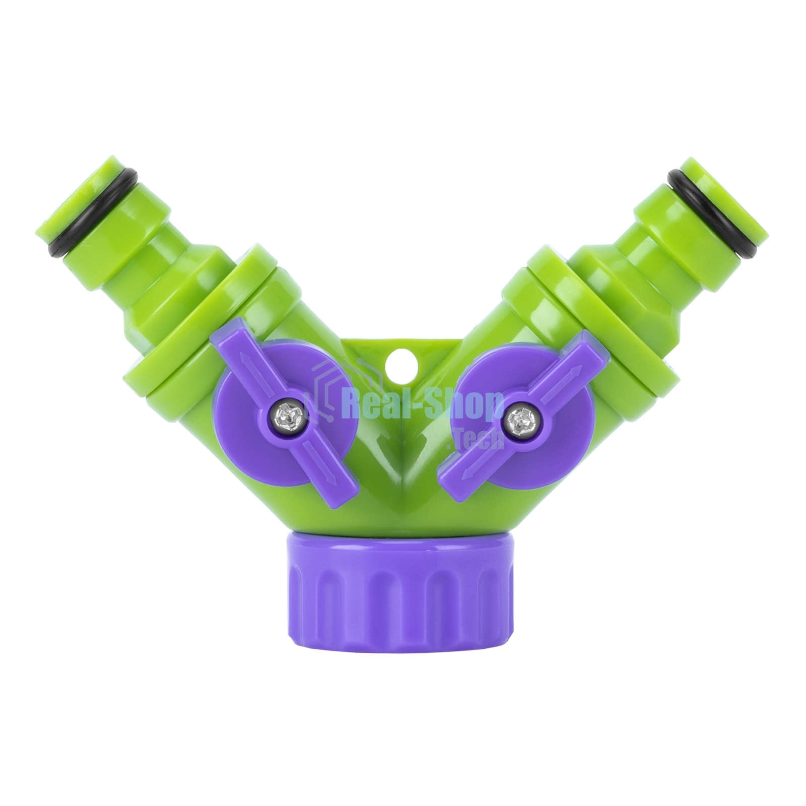 Разветвитель Palisad 2канальный регулируемый со штуцерами