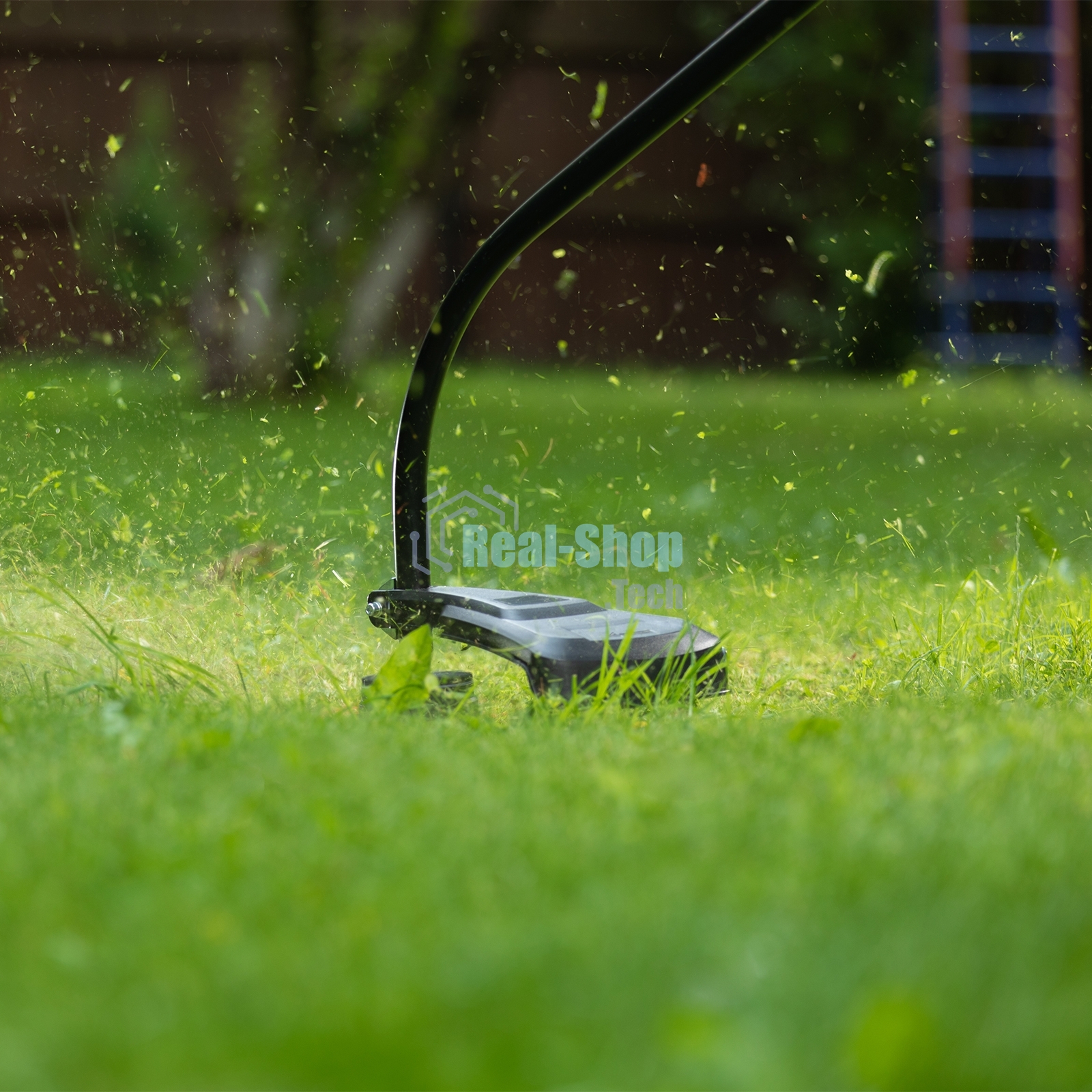 Триммер электрический Сибртех ЭКИ-1100, 1100 Вт, 350 мм, разборная штанга,катушка