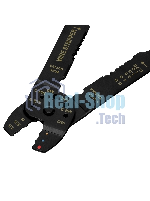 Щипцы Sparta 210 мм, для зачистки электропроводов и обжима контактных клемм, 1,5–6,5 мм