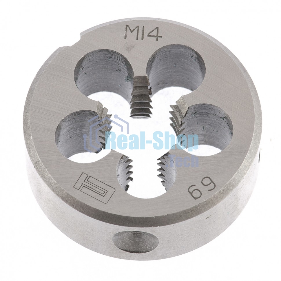 Плашка Сибртех М14x2,0 мм