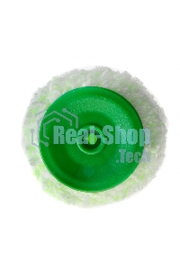 Валик сменный Сибртех Работы с древесиной, 180 мм, ворс 12 мм, D 36 мм, D ручки 6 мм, микроволокно