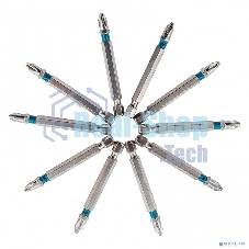 Набор бит Gross 11378 РН2x70, сталь S2, 10 шт