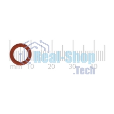 Уплотнитель сопла капучинатора 0R 0106 красный силикон