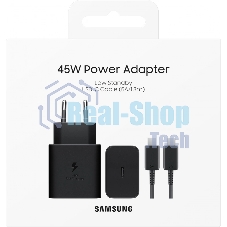 Сетевое зарядное устройство Samsung EP-T4511XBEGEU 45W 3A (PD) USB Type-C для Samsung черный