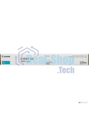 Картридж лазерный Canon C-EXV54C (1395C002) голубой (8 500) для Canon imageRUNNER C3226i/C3025i/C3025/C3125