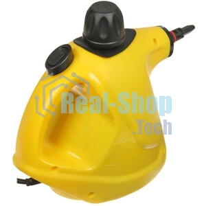 Пароочиститель ручной KITFORT KT-9138-3 черно-желтый, 1050 Вт
