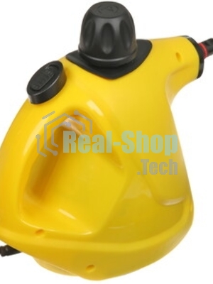 Пароочиститель ручной KITFORT KT-9138-3 черно-желтый, 1050 Вт