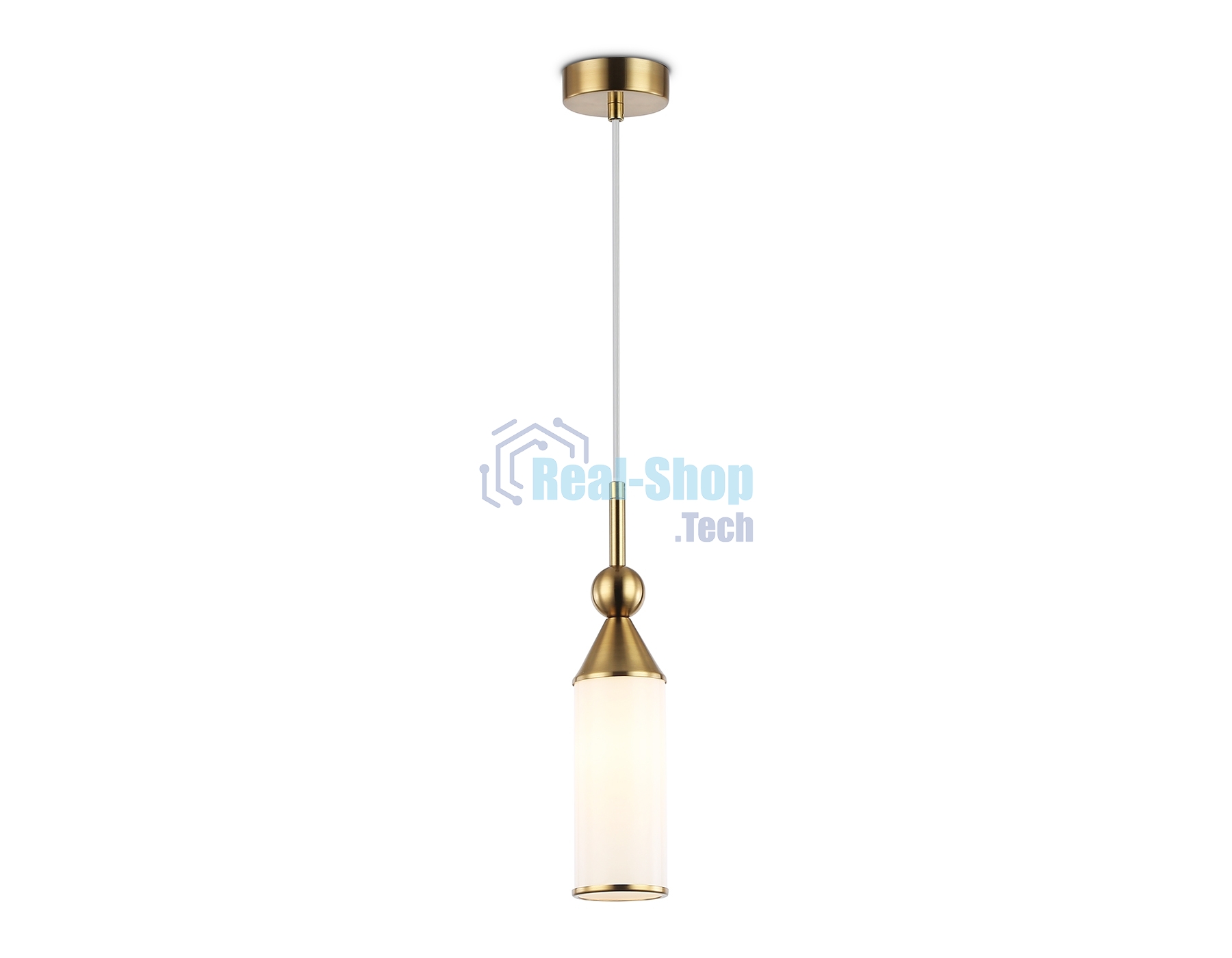 Светильник Ambrella light LH55271 BS/FR латунь/белый матовый E14 max 40W D65*1500