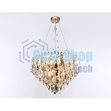 Светильник Ambrella light TR5258/11 SGD/CL золото/прозрачный E27*11 max 40W D600*400
