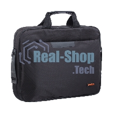 Сумка для ноутбука ExeGate EX264610RUS Office F1595 Black, черная, полиэстер, для ноутбуков до 15.6