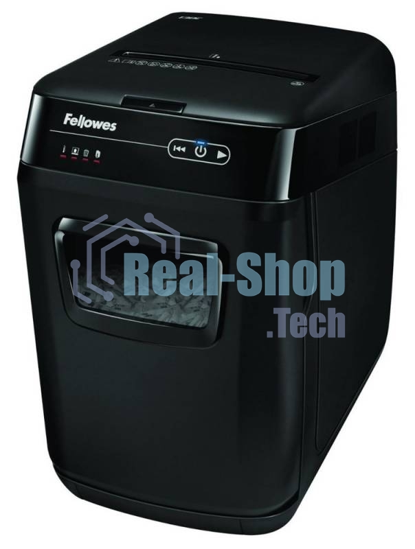 Шредер Fellowes AutoMax 200C (секр.P-4)/фрагменты/200лист./32лтр./пл.карты