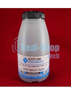 Тонер HP CP 1025/M 175/275 черный, химический (фл.30г.) Katun фас. Россия