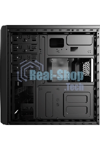 Компьютерный корпус Aerocool/Formula CS-1101 черный без БП ATX 2x120мм 1x140мм 2xUSB 2.0 1xUSB 3.0 audio