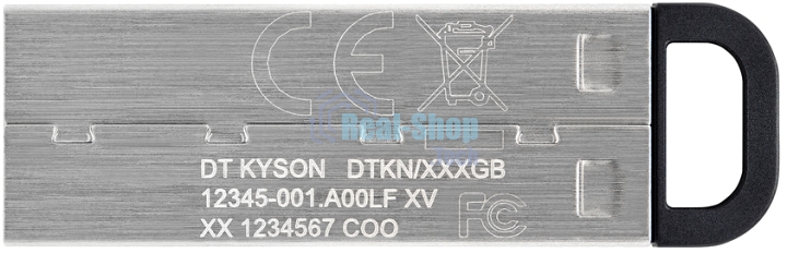 Флешка USB Kingston 128 Gb DataTraveler KYSON DTKN/128 Gb, (USB 3.2, 200 МБ/с при чтении, 60 МБ/с при записи)