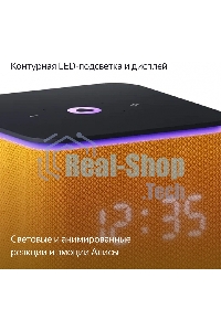 Умная колонка Яндекс Станция Миди, ZigBee, 24Вт, с голосовым ассистентом Алиса на YaGPT, оранжевый