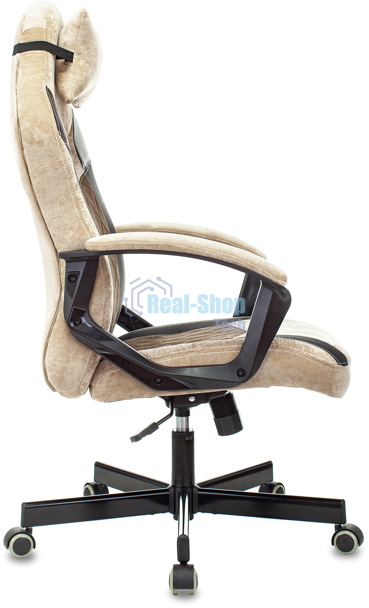 Кресло игровое Бюрократ VIKING 6 KNIGHT BR FABRIC коричневый, крестовина металл/пластик