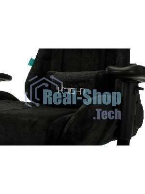 Кресло Бюрократ VIKING KNIGHT LT20 FABRIC черный, ткань, 120 кг, механизм качания