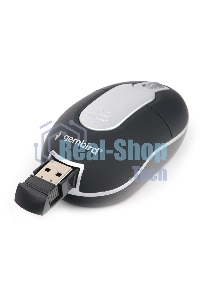 Мышь беспроводная Gembird MUSW-600 черный, 1200 dpi, радиоканал, USB, кнопки - 3