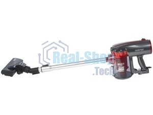 Пылесос вертикальный Centek CT-2561 красный/черный, питание от сети, 150 Вт, уборка сухая, пылесборник 0.5 л