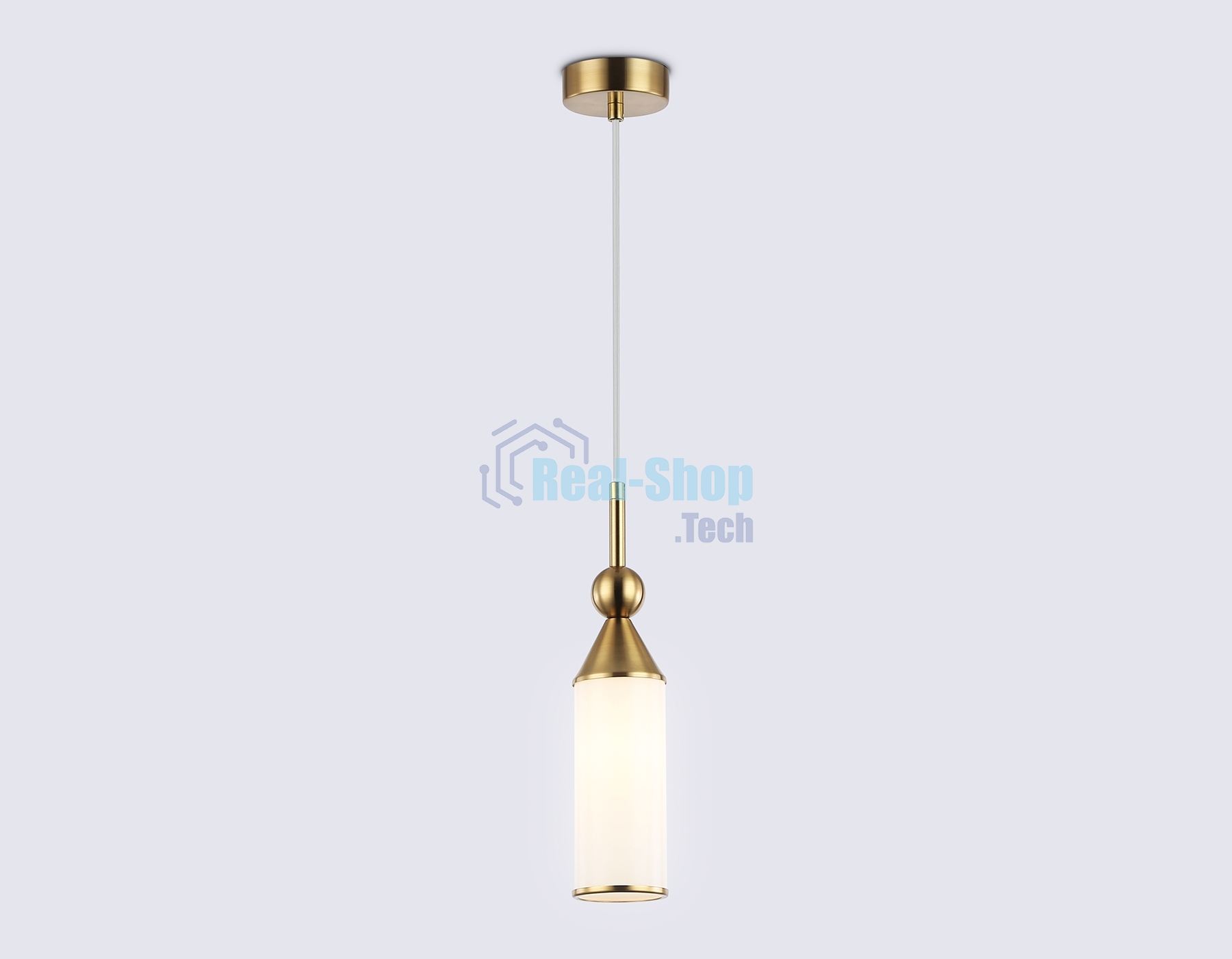 Светильник Ambrella light LH55271 BS/FR латунь/белый матовый E14 max 40W D65*1500