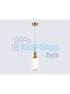 Светильник Ambrella light LH55271 BS/FR латунь/белый матовый E14 max 40W D65*1500