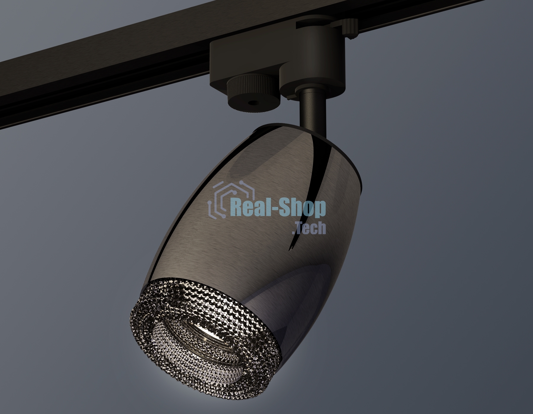 Светильник Ambrella light XT1123005 DCH/SBK/BK черный хром/черный песок/тонированный MR16 GU5.3 (A2521, C1123, N7192)