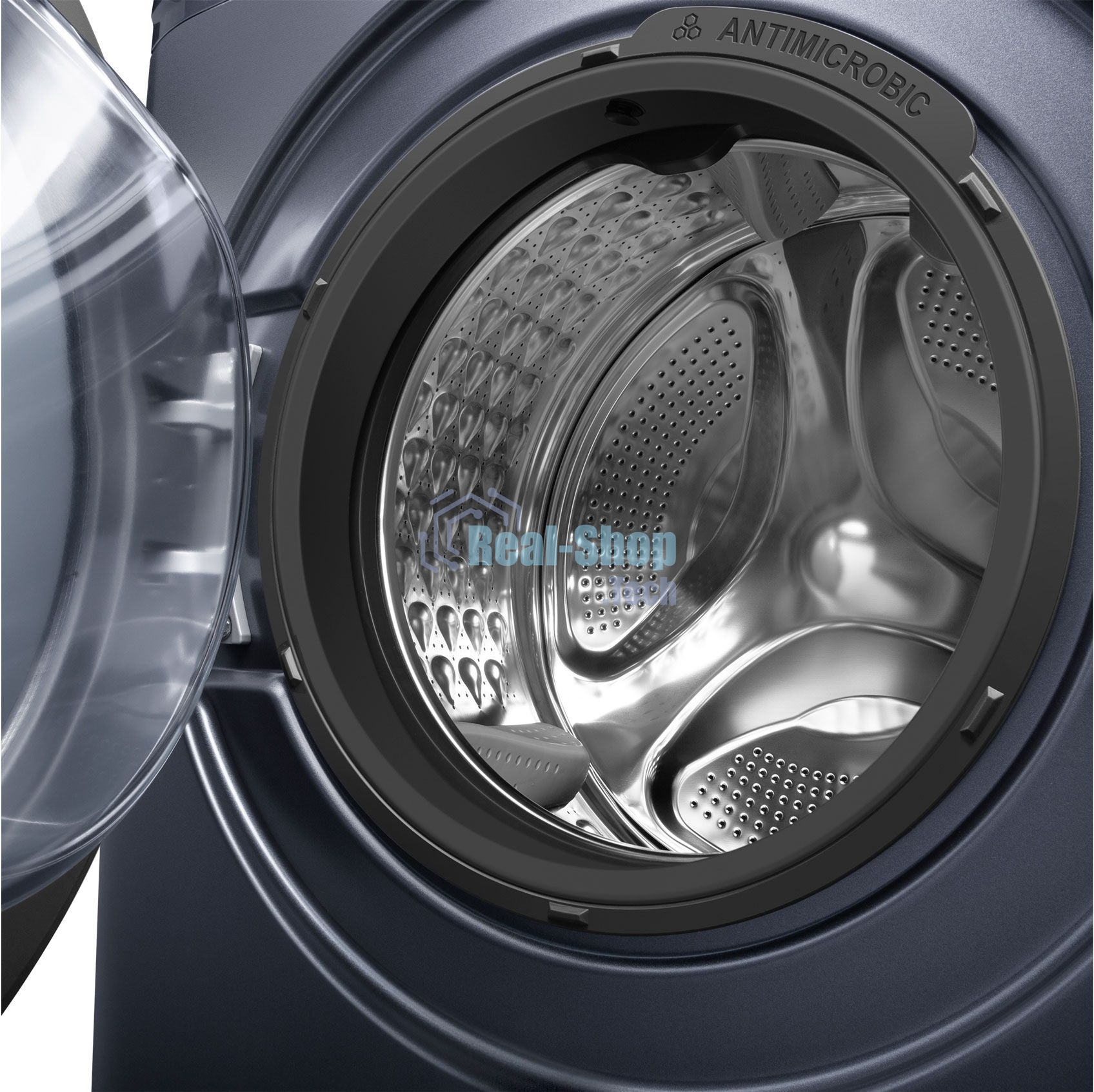 Стиральная машина Maunfeld MFWM1410SB02 темно-серебристый, загрузка фронтальная 10 кг, 1400 об/мин., класс: А+++