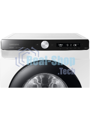 Стиральная машина Samsung WW80AG6S28AELP белый, загрузка фронтальная 8 кг, 1200 об/мин, класс: A+++