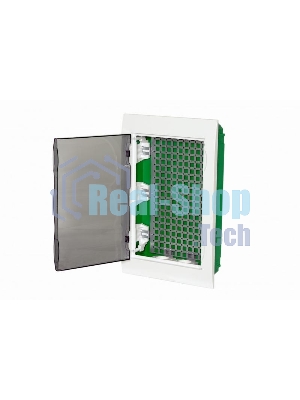 Корпус встраиваемый SE EZ9E312S2FIT City9 Box IT 3 ряда 36мод. 2 розетки с прозрачной дверцей