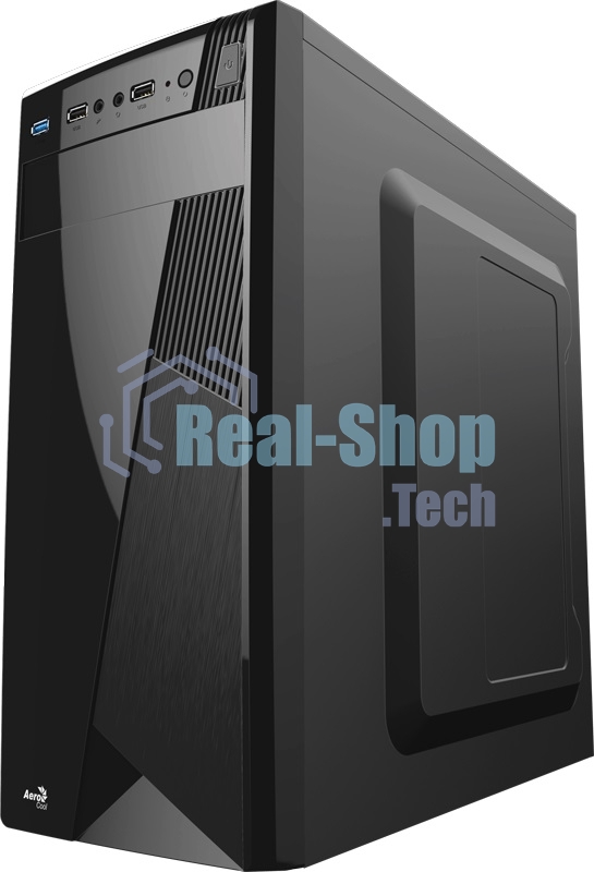 Компьютерный корпус Aerocool/Formula CS-1101 черный без БП ATX 2x120мм 1x140мм 2xUSB 2.0 1xUSB 3.0 audio