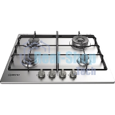 Газовая варочная поверхность Indesit THP 642 W/IX/I RU нержавеющая сталь