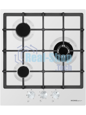 Газовая варочная панель HOMSair HGE433TGCWH