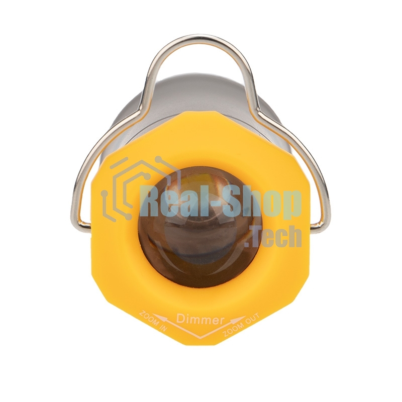 Фонарь Rexant универсальный ручной/туристический/кемпинговый 3 в 1, регулируемый фокус, складной подвес, 3 х ААА