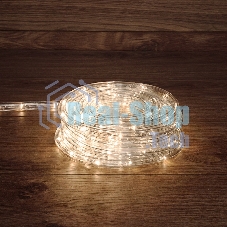 Дюралайт Neon-night LED, фиксинг (2W), 24 LED/м, теплый белый, 25 м