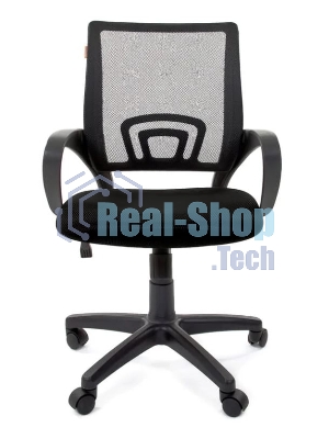 Кресло Chairman 696 TW-04 серый, ткань, 120 кг, механизм качания