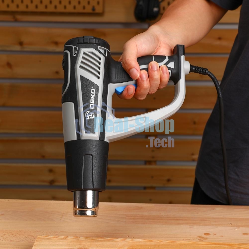 Фен технический Deko HG2500 PRO 2500Вт темп.350/600С