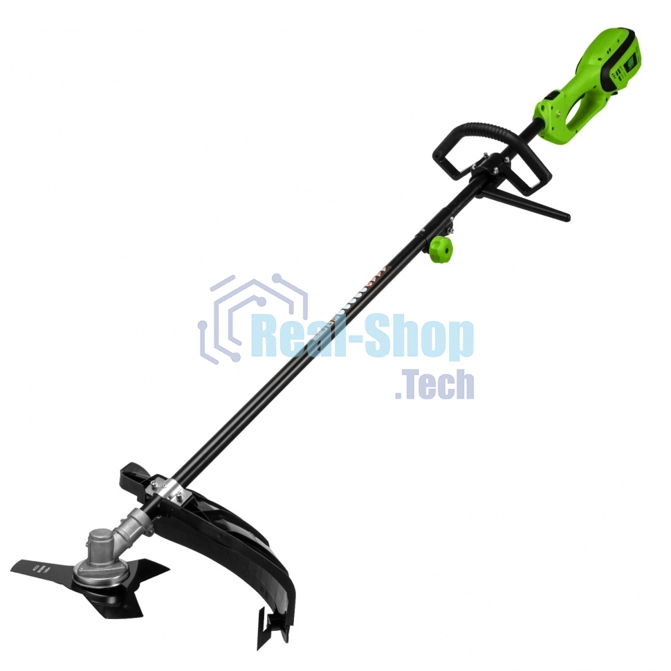 Триммер электрический Сибртех ЭК-1200, 1200 Вт, 380 мм, разборная штанга,катушка,диск