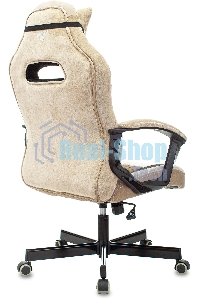 Кресло игровое Бюрократ VIKING 6 KNIGHT BR FABRIC коричневый, крестовина металл/пластик