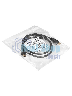 Кабель HDMI ExeGate EX-CC-HDMI2-1.0F (19M/19M, v2.0, 1м, 4K UHD, Ethernet, ферритовые кольца, позолоченные контакты)