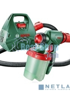 Краскопульт электрический Bosch PFS 3000-2 650Вт бак:1000мл 300мл/мин