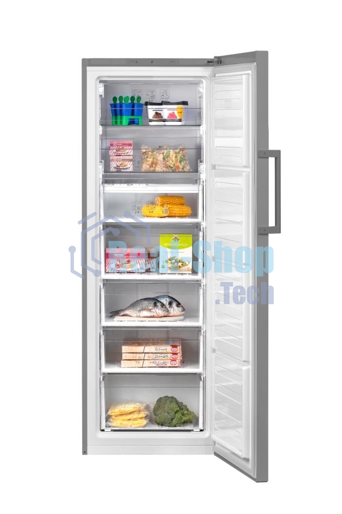 Морозилка Beko RFSK266T01G, серый, 240 л, 4 ящика